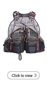 Raprance Fly Fishing Vest Backpack - Adjustable Lightweight and Quick-Dry, with 17 Pocketsfor Trout Bass Saltwate