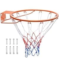 VEVOR Foldable Basketball Arcade Game, 2 Player Indoor Basketball Game, Home Dual Sport with 5 Balls, 8 Game Modes, Electronic Scoreboard, and Inflation Pump,Adults