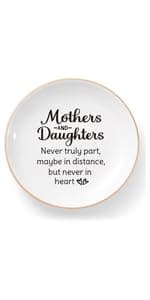 Best Friend Birthday Gifts for Women Ceramic Jewelry Dish, Long Distance Friendship Gifts for Women, Galentines Day Gifts for Friends Bestie Coworkers Classmates