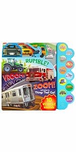 Dig It! Dump It! Build It! 10-Button Sound Book for Little Construction Lovers, Ages 2-7 1646385977