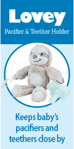 Dr. Brown's Advantage Baby Pacifier, Fully Symmetrical Soother with Soft Silicone Bulb, Blue Sunrise, 0-6m, BPA Free, 2 Pack