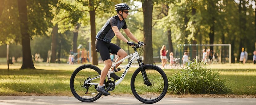 24/26/27.5 Inch Wheel Mountain Bike, 21 Speed MTB Bike with Full Suspension, Steel Frame and Dual Disc Brakes, Adult Mens Outdoor Cycling Mountain Bicycle