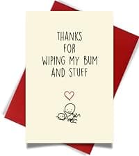 Cheerin Anniversary Day Cards for Him and Her - Romantic Greeting Card with Envelope - Sweet Birthday Card for Husband Wife Girlfriend Boyfriend