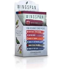 Stonemaier Games: Wingspan (Base Game) by Elizabeth Hargrave | A Relaxing, Award-Winning Strategy Board Game About Collecting Birds for Adults and Family | 1-5 Players, 70 Mins