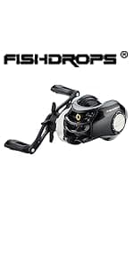 Fishdrops Spinning Fishing Reels 12+1BB Ultra Lightweight Carved Aluminum Spool Reels Affordable Smooth Spinning Reels