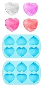 Silicone Ice Ball Molds for Whiskey - Set of 4 Round Makers with Lids for Cocktails, Bourbon, and Drinks