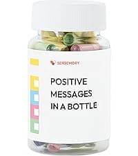 Pre-Written Love Capsules Messages in a Bottle, Love Letters Long Distance Relationships Gifts (50+),Christmas, New Year Gifts for Husband, Wife, Boyfriend, Engaged Gifts for Couples (Long Distance)