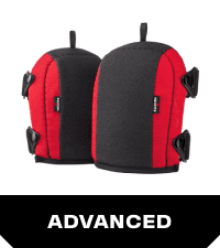 NoCry Professional Gel Knee Pads for Work with Soft Foam and Gel Cushion — Heavy Duty Cap, Reinforced Adjustable Straps, Military-Grade Rivets and Built-in Hang Loops — Perfect for Construction