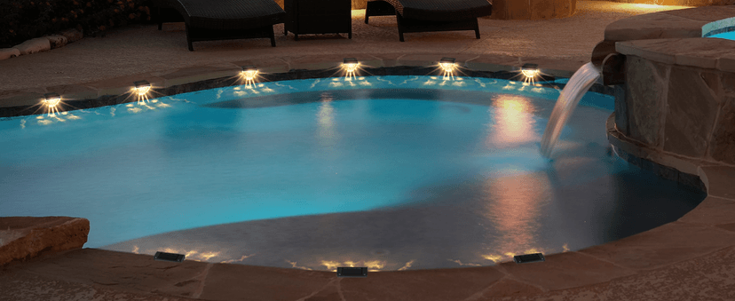 16 Pack Solar Deck Lights Outdoor, Solar Step Lights Waterproof for Outside, Yard, Patio, Garden, Pool, Railing, Stairs, Fence (Warm White)