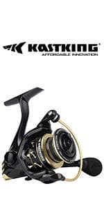 KastKing Compass Telescopic Fishing Rods and Combo, Sensitive Graphite Composite Blank, Easy to Travel, Packs to Just 17" in Length, Stainless Guides and Ceramic Rings, Combos w/ 4+1BB Spinning Reel