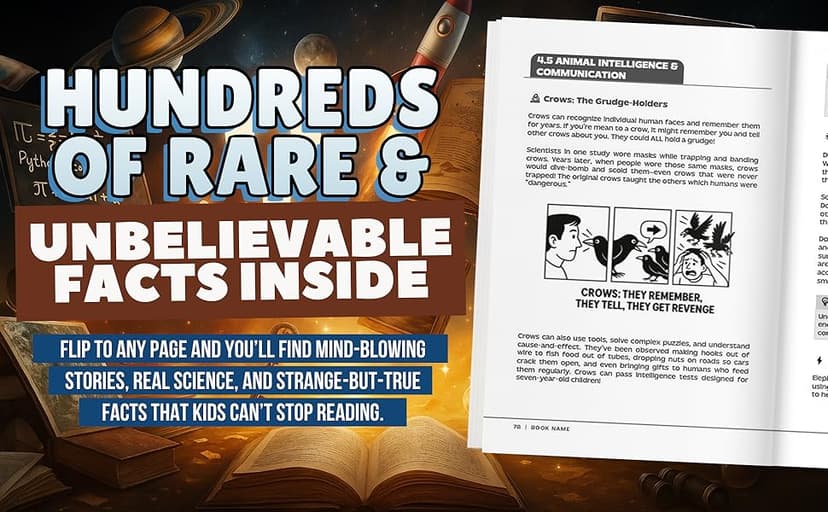 The Ultimate Rare & Unusual Facts Book: Knowledge for Smart, Intelligent & Curious Kids and Teens - Mind Games, Trivia, Puzzles, Riddles and Fun Screen Free Activities (Educational Gift)