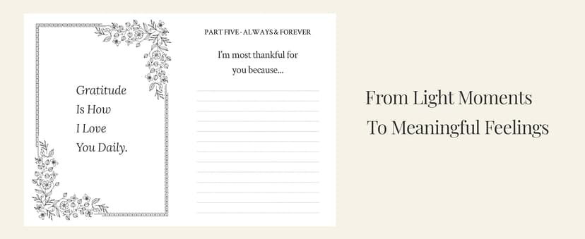 What I Love About You Leather Book – 30 Reasons Why I Love You, Fill-In-The-Blank Journal for Him & Her, Romantic Couples Keepsake (Brown)