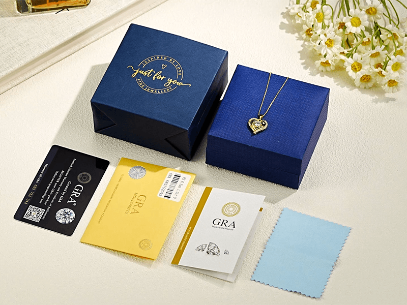 waitrose Moissanite Heart Necklace for Women Birthday Gifts for Wife S925 Sterling Silver Jewelry for Christmas Anniversary Valentine Birthday Gift for Her Girlfriend Mom