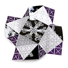 FOLDOLOGY - The Origami Puzzle Game! Brain Teasers for Tweens, Teens & Adults | Travel Game, Hands-On STEM Toy, Stocking Stuffer, Gift for Ages 10+ | Fold the Paper, Complete the Picture | 100 Puzzles