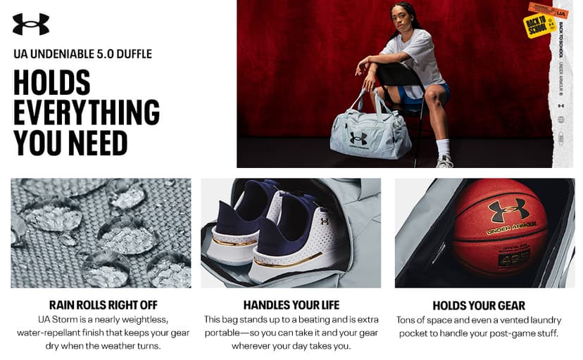 Under Armour Unisex-Adult Undeniable 5.0 Duffle