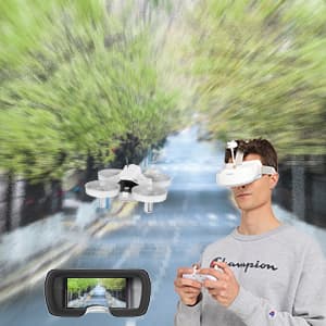 APEX FPV Drone Kit,FPV Goggles,First-person view drone,FPV Racing Drone for Beginners,Low-Latency 5.8G Transmission, Drop-Resistant,VR70-2.0