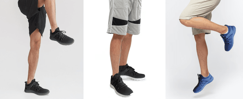 INZCOU Running Shoes Lightweight Tennis Shoes Non Slip Gym Workout Shoes Breathable Mesh Walking Sneakers