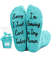 HAPPYPOP Pregnant Mom Gifts - Maternity Socks for Expectant Mothers, Thoughtful Choices for IVF Journeys B0CPXZW417
