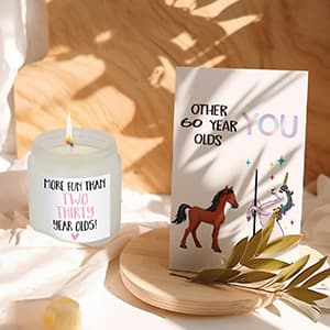 60th Birthday Gifts for Women, Funny 60th Birthday Gift Ideas, 21 with 39 Years Experience, Unique 60th Birthday Gifts for Her, Happy 60 Birthday Gifts, Gifts for 60th Mom Sister Friend Coworker