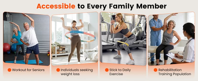 Recumbent Exercise Bike for Home, Recumbent Bikes for Seniors Gym, Quiet Recumbent Stationary Bikes for Seniors 400LBS Capacity, Adjustable Seat & Backrest, 8-Level Resistance & LCD Display