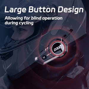 Motorcycle Bluetooth Headset Helmet Speakers Long Battery Life Helmet Headphone with Noise Cancellation&Music Sharing Ultra-Thin Wireless Bluetooth Headphones for All Helmets