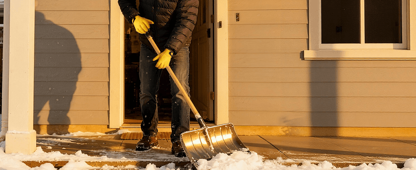 SLARMOR Mens Winter Leather Work Gloves, Warm Thinsulate Lining for Cold Weather Work, Thermal Insulated Work Gloves with Leather Palm,100 gram Insulation-L