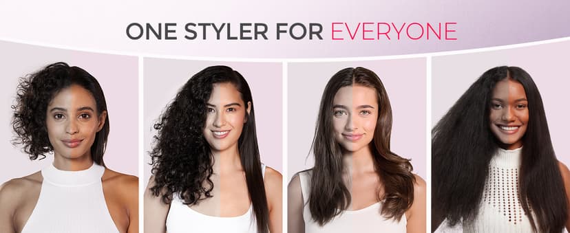 20s Fast Heat, 5 Temp Settings & Anti-Scald, Perfect for Professional Salon at Home, Sakura Pink TYMO Ring Hair Straightener Brush, 2-in-1 Straightening Brush & Hot Comb B07RLTPSLB