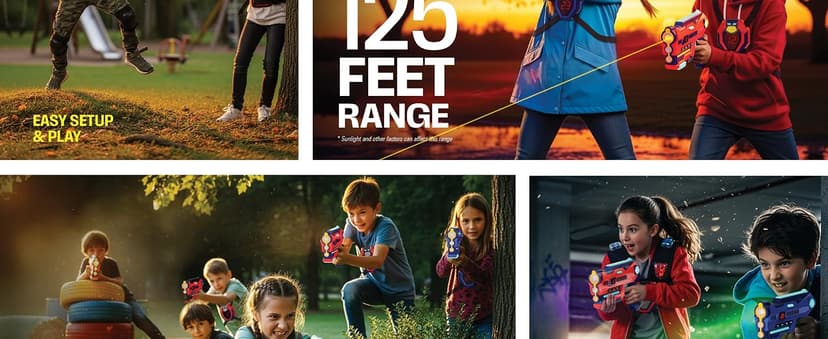 Toys for Boys Ages 8-12 Years - Teens Boys Toys Age 8-10 Years Gift - Lazer Tag Guns & Vests Laser Tag Set of 2 - Gifts for 8 9 10 11 12 13 Year Old Boy Gifts Birthday B0FQ7BKVF1