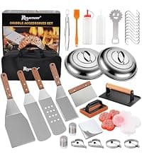 ROMANTICIST Kitchen Knife Sets, 10PCS High Carbon Stainless Steel Knife Sets with Block, Black Knife Block Set, Knives Set for Kitchen with Anti-slip Handle, Exquisite Knives Set New Home Essentials B0FL25YQ5J