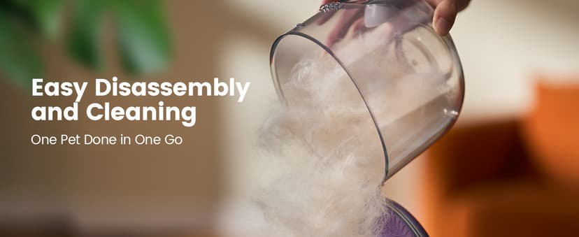 oneisall Dog Grooming Vacuum Kits: 15000Pa Shedding Brush with Grooming Tools, 3 Suction Low Noise, Pet Grooming Vacuum for Thick and Undercoat, 1.5L Dust Cup Dog Hair Vacuum, Home Cleaning, LM5