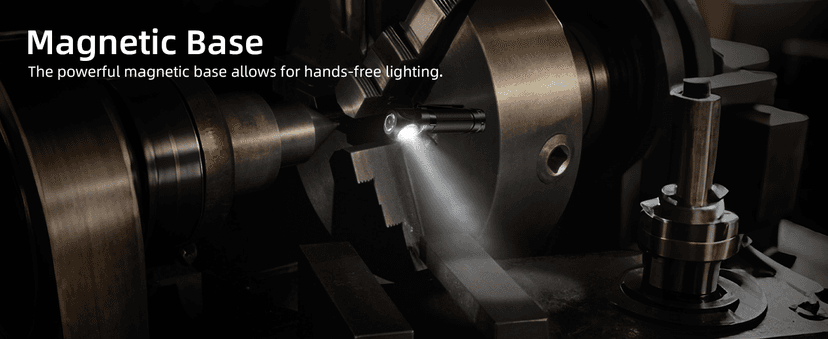 SuperFire SuperFire Rechargeable Headlamp 1000 Lumens - Waterproof Hands-Free Light with 5 Modes & Magnetic Base | Gift for Men, Dads, Outdoorsmen | Camping, Hunting, Work, Emergency (TH04-S)