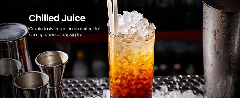 Kismile Nugget Ice Makers Countertop,Portable Ice Machine with Crushed Ice, 35lbs/Day,Self-Cleaning,One-Click Operation for Home Use(Silver)