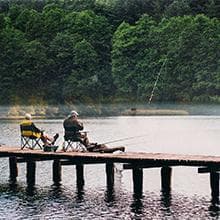 LUCKY Kayak Portable Fish Depth Finder Water Handheld Fish Finder Sonar Castable Kayak Boat Fishfinder Transducer Fishing LCD Display FFC1108