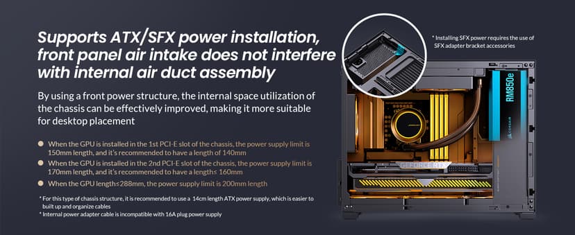 JONSBO D32 STD Micro-ATX PC Case,High Compatibility Mini Desktop Case, Support MATX Back-Connect/BTF MB,365mm GPU/240AIO/163mm Air Cooler, ATX/SFX-L/SFX PSU, USB3.2 PC Gaming,Black