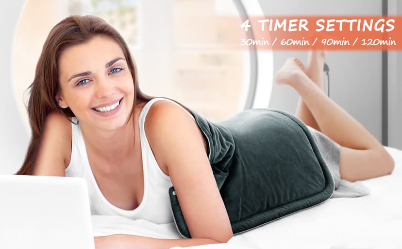 Neck Heating Pad Gifts for Dad, Men, XL Weighted Shoulder Heat Pad, Back Pain Relief Heat Pads, Gifts for Mom, Women and Christmas, Birthday, Mother's Day, Fathers Day Warm Gifts, 23'' x 17''