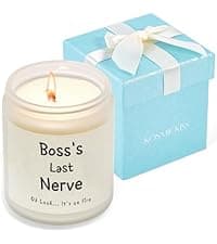 Kosmickiss Dog Mom Gifts for Women, Funny Dog Lovers Gifts for Women, Birthday Christmas Mothers Day Gift, Handmade Soy Wax Candle