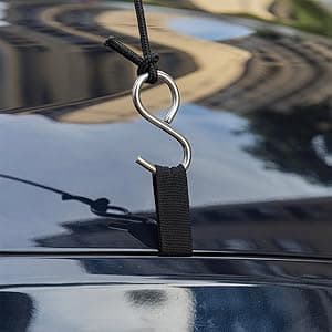 Universal Car Soft Kayak Roof Rack Pads for Kayak Surfboard SUP with 20FT Durable Tie-Down Straps, 2 Tie Down Rope, 4 Quick Loop Straps