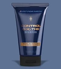 Just for Men Control GX Grey Reducing Shampoo, Gradual Hair Color with Keratin for Stronger Thicker and Healthier Looking Hair, 4 Fl Oz - Pack of 1 (Packaging May Vary)