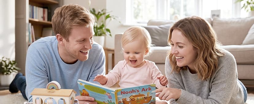 Montessori Educational Toy, Animal Shape Sorter, Christian Toys for Toddler Boy 1-3 Years Old, Christmas Birthday Gift Joyreal Pink Wooden Noah's Ark Toy for 1 Year Old Baby Girl Baptism Gifts B0GCYH2DBZ