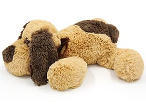 WEIGEDU Floppy Stuffed Dog Puppy Plush Toy, Huggable Beagle Labrador Retriever Stuffed Animal Dogs for Kids Girls Boys Baby Birthday Gift, 20 inch, Brown