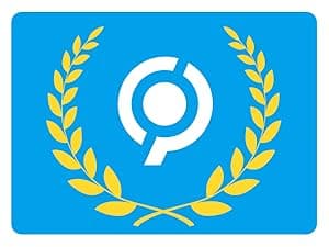 Peteast Splash Pad for Dogs & Kids - Anti-Slip Dog Pool for Large Dogs, 0.58 mm Thickened Durable Outdoor Water Play Mat, Summer Sprinkler Toy for Backyard (67in, Blue)