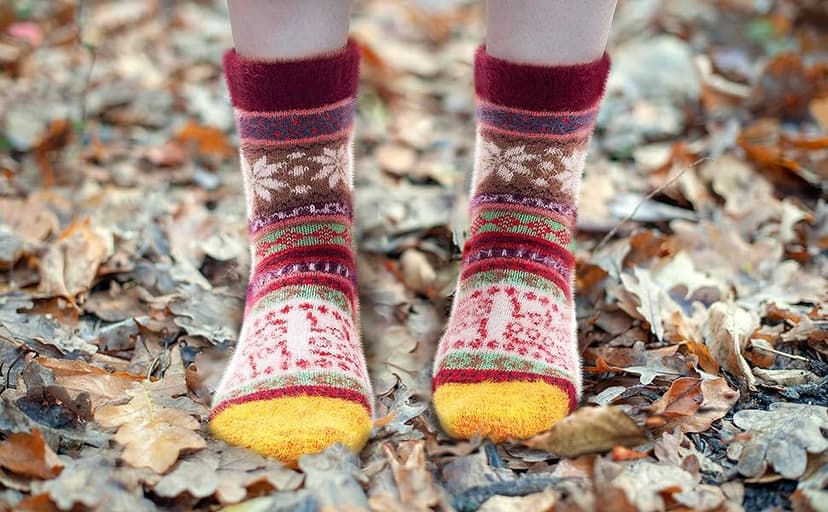 ICEIVY 5 Pair Fuzzy Cozy Socks for Women - Warm Comfy Soft Casual Home Sleep Winter Wool Socks - Gifts for Women