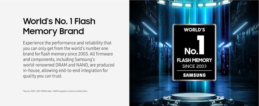 Samsung 990 PRO SSD 1TB PCIe 4.0 M.2 2280 Internal Solid State Hard Drive, Seq. Read Speeds Up to 7,450 MB/s for High End Computing, Gaming, and Heavy Duty Workstations, MZ-V9P1T0B/AM