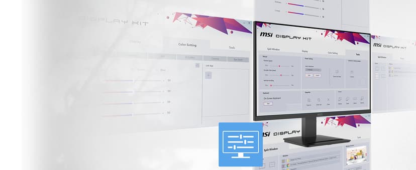 msi PRO MP273Q E7 27-inch IPS 2560 x 1440 (QHD) Computer Monitor, 75Hz,Adaptive-Sync, HDMI, DP Port, VESA Mountable, Tilt, Speaker, 1ms, Black