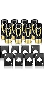 Card Bottle Opener, Yoption 10 Pcs Stainless Steel Credit Card Size Beer Bottle Can Cap Opener for Wallet Pocket Wedding Party Groomsmen Birthday Gifts