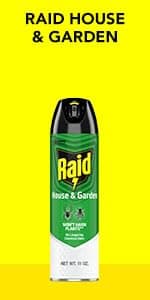 Raid Wasp & Hornet Killer Spray, Kills the Entire Nest, For Paper Wasps, Yellow Jackets, Mud Daubers, and more, 17.5 oz