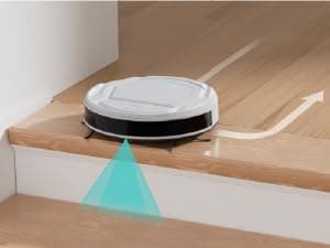 Lefant Robot Vacuum Cleaner, Strong Suction, 120 Mins Runtime, Slim, Low Noise, Automatic Self-Charging, Wi-Fi/App/Alexa Control, Ideal for Pet Hair Hard Floor and Daily Cleaning, M210