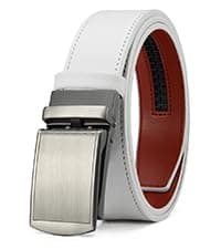 YOORAN Leather Braided Belts Men Golf Belt 1 3/8" Woven Belt Casual Jeans Gift Box