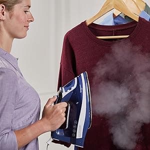 BLACK+DECKER One Step Steam Iron, EvenSteam Soleplate & Smart Steam Control with Easy-Fill Water Tank and 3-way Automatic Shutoff