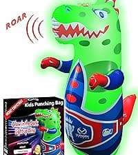 5-in-1 Inflatable Punching Bag for Kids – 63" Karate Toy Set with Boxing Gloves, Durable Fast Rebound, Active Play Birthday for Boys & Girls Ages 4-12